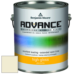 Benjamin Moore 794 Advance Interior Paint-High Gloss глянцевая алкидная эмаль цвет 2146-60 Cream Silk