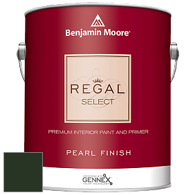 Benjamin Moore 550 Regal Select Waterborne Interior Pearl Finish краска цвет RAL 6007 