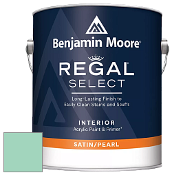 Benjamin Moore 550 Regal Select Waterborne Interior Pearl Finish краска цвет NCS S 1030-B90G 