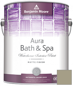 Краска Benjamin Moore Aura Bath & Spa Interior Paint Matte Finish (532) цвет 509 Cypress Green