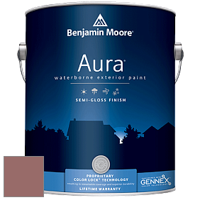 Benjamin Moore Aura 632 Waterborne Exterior Semi-Gloss Finish краска цвет AF-270 