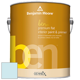 Benjamin Moore Ben W625 Premium Interior Latex Flat краска цвет 2060-70 Tear Drop