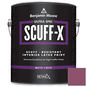 Краска Ultra Spec SCUFF-X Interior Matte Finish (484) цвет 2083-30 Old Claret