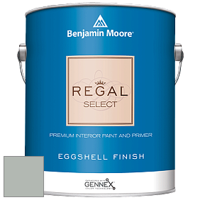 Benjamin Moore 549 Regal Select Waterborne Interior Eggshell Finish краска цвет 1571 Imperial Gray