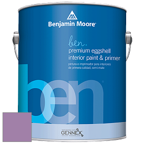 Benjamin Moore Ben W626 Premium Interior Latex Eggshell краска цвет 2073-40 Purple Hyacinth