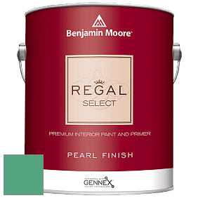 Benjamin Moore 550 Regal Select Waterborne Interior Pearl Finish краска цвет 593 Island Getaway