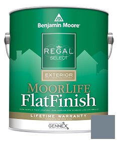 Краска Regal Select Exterior Paint-MoorLife Flat Finish (W105) цвет 2129-40 Normandy