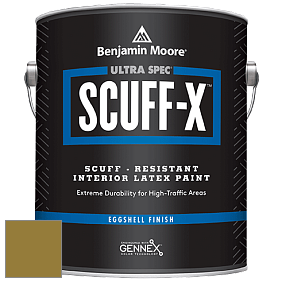 Benjamin Moore 485 Ultra Spec SCUFF-X Interior Eggshell Finish краска цвет NCS S 4050-G90Y 