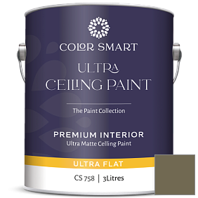 Краска COLOR SMART CS 758 ULTRA CEILING PAINT ультраматовая краска цвет 2142-20 Turtle Green