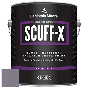 Benjamin Moore 484 Ultra Spec SCUFF-X Interior Matte Finish краска цвет NCS S 5010-R50B 