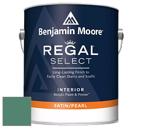 Benjamin Moore 550 Regal Select Waterborne Interior Pearl Finish краска цвет 2041-30 Green Gables