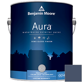 Краска Aura Waterborne Exterior Semi-Gloss Finish (632) цвет 826 Stunning