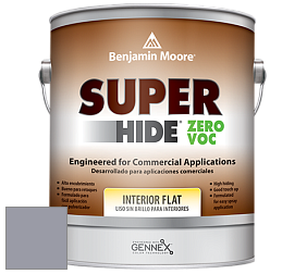 Benjamin Moore 355 Super Hide Zero Voc Interior Flat краска цвет AF-585 
