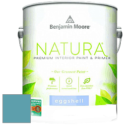 Benjamin Moore 513 Natura Interior Eggshell Finish краска с блеском цвет 2057-40 Ash Blue