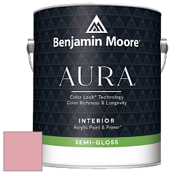 Benjamin Moore Aura 528 Waterborne Interior Semi-gloss Finish краска цвет RAL 3015 