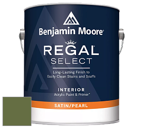 Benjamin Moore 550 Regal Select Waterborne Interior Pearl Finish краска цвет NCS S 5040-G40Y 