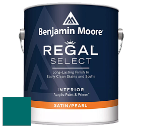 Benjamin Moore 550 Regal Select Waterborne Interior Pearl Finish краска цвет NCS S 4550-B40G 