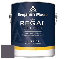 Benjamin Moore 547 Regal Select Waterborne Interior Flat Finish краска цвет NCS S 7010-R50B 