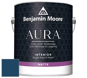 Benjamin Moore Aura 522 Interior Paint - Matte краска цвет RAL 5001 