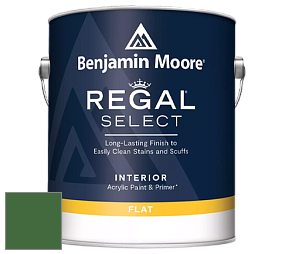 Benjamin Moore 547 Regal Select Waterborne Interior Flat Finish краска цвет NCS S 4550-G20Y 
