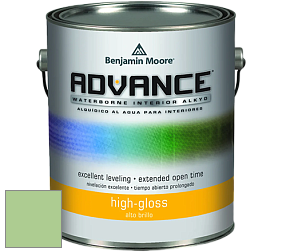 Benjamin Moore 794 Advance Interior Paint-High Gloss глянцевая алкидная эмаль цвет 550 Paradise Hills Green