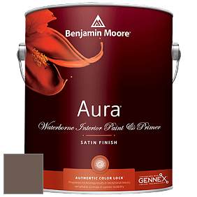 Benjamin Moore Aura 526 Waterborne Interior Satin Finish покрытие цвет 2111-30 Mustang