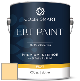 COLOR SMART CS 745 ELIT PAINT глубокоматовая моющаяся краска цвет 2018-50 Morning Sunshine