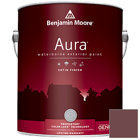 Краска Aura Waterborne Exterior Satin Finish (631) цвет 2082-10 Chestnut