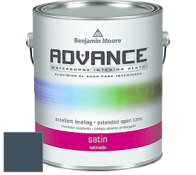 Benjamin Moore 792 Advance Interior Paint-Satin эмаль цвет 2062-20 Gentleman's Gray