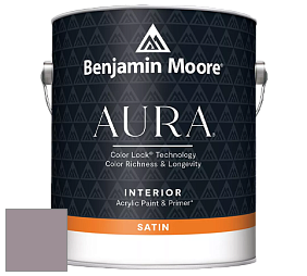 Benjamin Moore Aura 526 Waterborne Interior Satin Finish покрытие цвет 2115-40 Mauve Blush