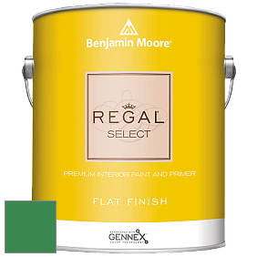 Benjamin Moore 547 Regal Select Waterborne Interior Flat Finish краска цвет NCS S 3060-G10Y 