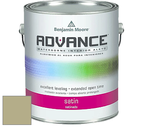 Benjamin Moore 792 Advance Interior Paint-Satin эмаль цвет 502 Grasslands