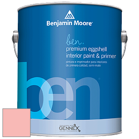 Benjamin Moore Ben W626 Premium Interior Latex Eggshell краска цвет 2012-50 Perky Peach