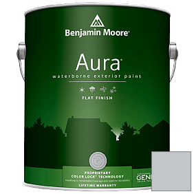 Краска Aura Waterborne Exterior Flat Finish (629) цвет 2132-60 Metallic Silver