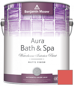Краска Benjamin Moore Aura Bath & Spa Interior Paint Matte Finish (532) цвет 2011-30 Hot Spice