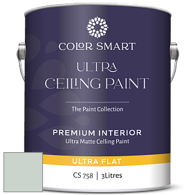 COLOR SMART CS 758 ULTRA CEILING PAINT ультраматовая краска цвет 701 Swept Away