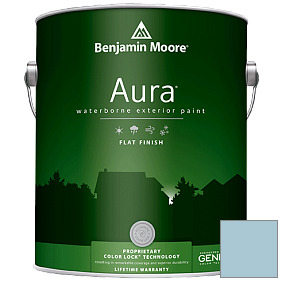 Краска Aura Waterborne Exterior Flat Finish (629) цвет 836 Sea View