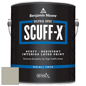 Benjamin Moore 485 Ultra Spec SCUFF-X Interior Eggshell Finish краска цвет NCS S 3005-G80Y 