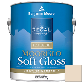 Краска Regal Select Exterior Paint-Moor GloSoft Gloss Finish (W096) цвет OC-84 BM OC-84