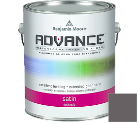 Краска Benjamin Moore 792. Advance Interior Paint-Satin эмаль цвет 1456 Mountain Ridge