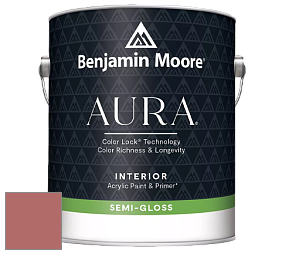 Benjamin Moore Aura 528 Waterborne Interior Semi-gloss Finish краска цвет 2088-40 Persimmon