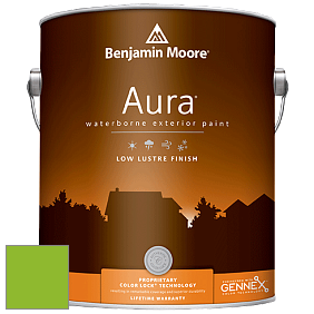 Benjamin Moore Aura 634 Waterborne Exterior Low Lustre Finish краска цвет 2031-30 Sweet Pea