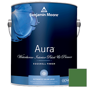 Краска Aura Waterborne Interior Eggshell Finish (524) цвет 2034-10 Clover Green