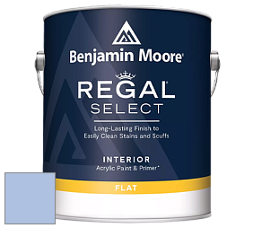 Benjamin Moore 547 Regal Select Waterborne Interior Flat Finish краска цвет NCS S 1030-R70B 