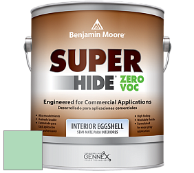 Benjamin Moore 357 Super Hide Zero Voc Interior Eggshell краска цвет 2036-50 Marina Bay