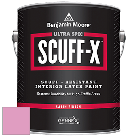 Benjamin Moore 486 Ultra Spec SCUFF-X Interior Satin Finish краска цвет 1346 Island Sunset