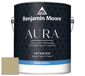 Benjamin Moore Aura 524 Waterborne Interior Eggshell Finish краска цвет 523 Ivy Lane