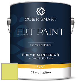 COLOR SMART CS 745 ELIT PAINT глубокоматовая моющаяся краска цвет NCS S 0550-G60Y 
