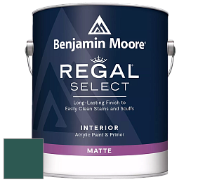 Benjamin Moore 548 IRegal Select Interior Paint - Matte краска цвет 2048-10 Sherwood Forest