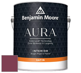 Benjamin Moore Aura 526 Waterborne Interior Satin Finish покрытие цвет NCS S 4050-R20B 